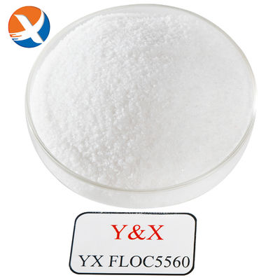 PAM YXFLOC5560 অ্যানিয়ন ফ্লোকুল্যান্ট অ্যানিয়োনিক দ্রুত স্থিতিশীলতা